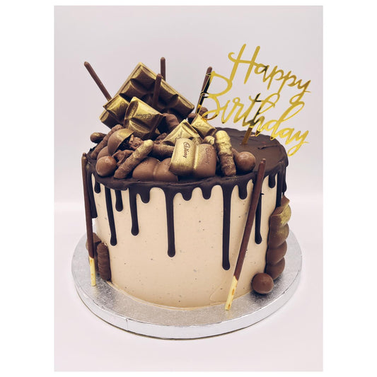 Chocolate birthday cake