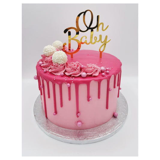 Baby shower cake