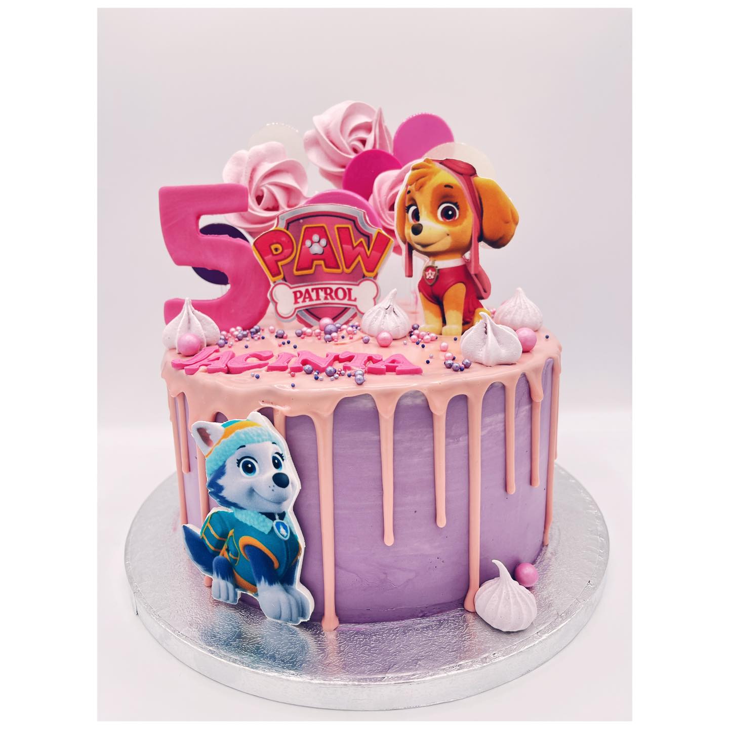 Paw patrol cake for girl