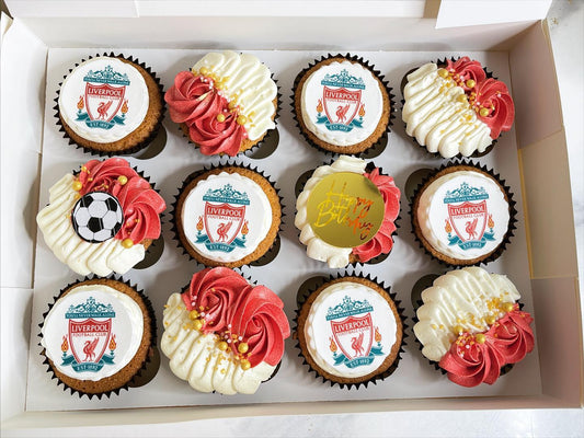 liverpool team cupcakes