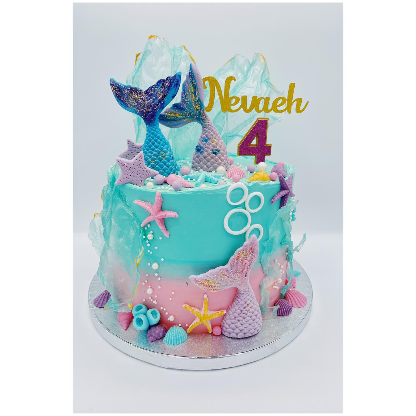 Mermaid cake