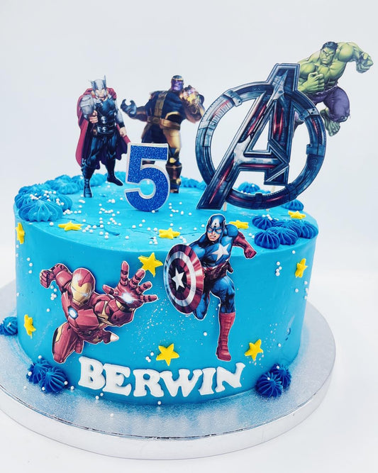 Avengers cake