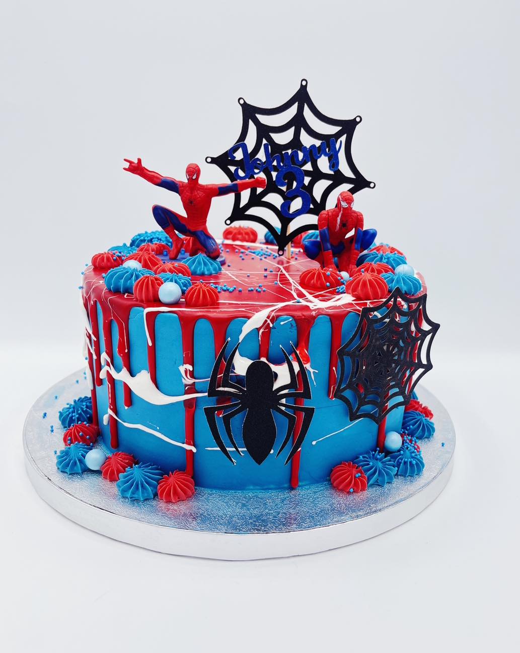 spiderman cake
